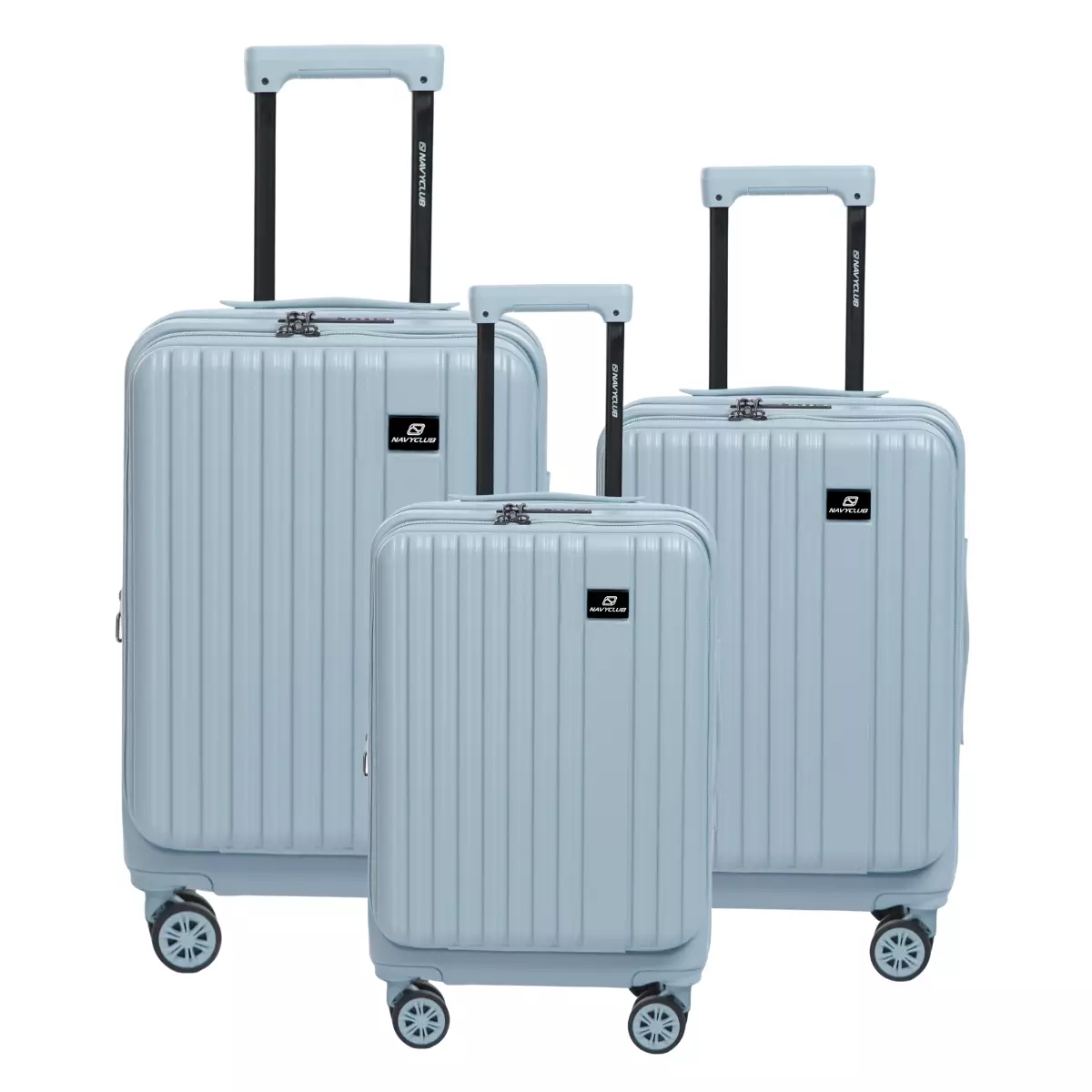 Navy Club Altura Koper Hardcase ABS + PC - 4 Roda Putar TSA Lock Expandable - Size 20/24/28 Inch