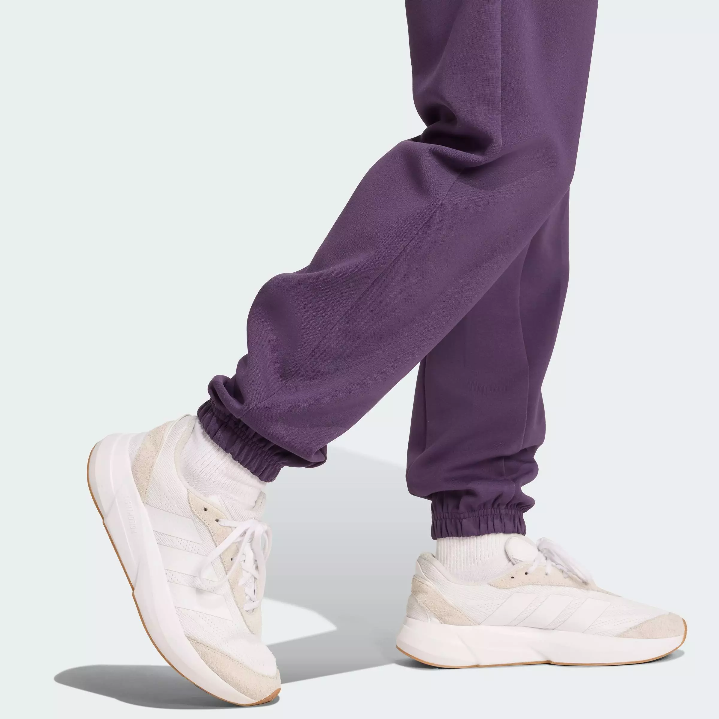 Lifestyle Future Icons Small Logo Pants Women Purple JX0445