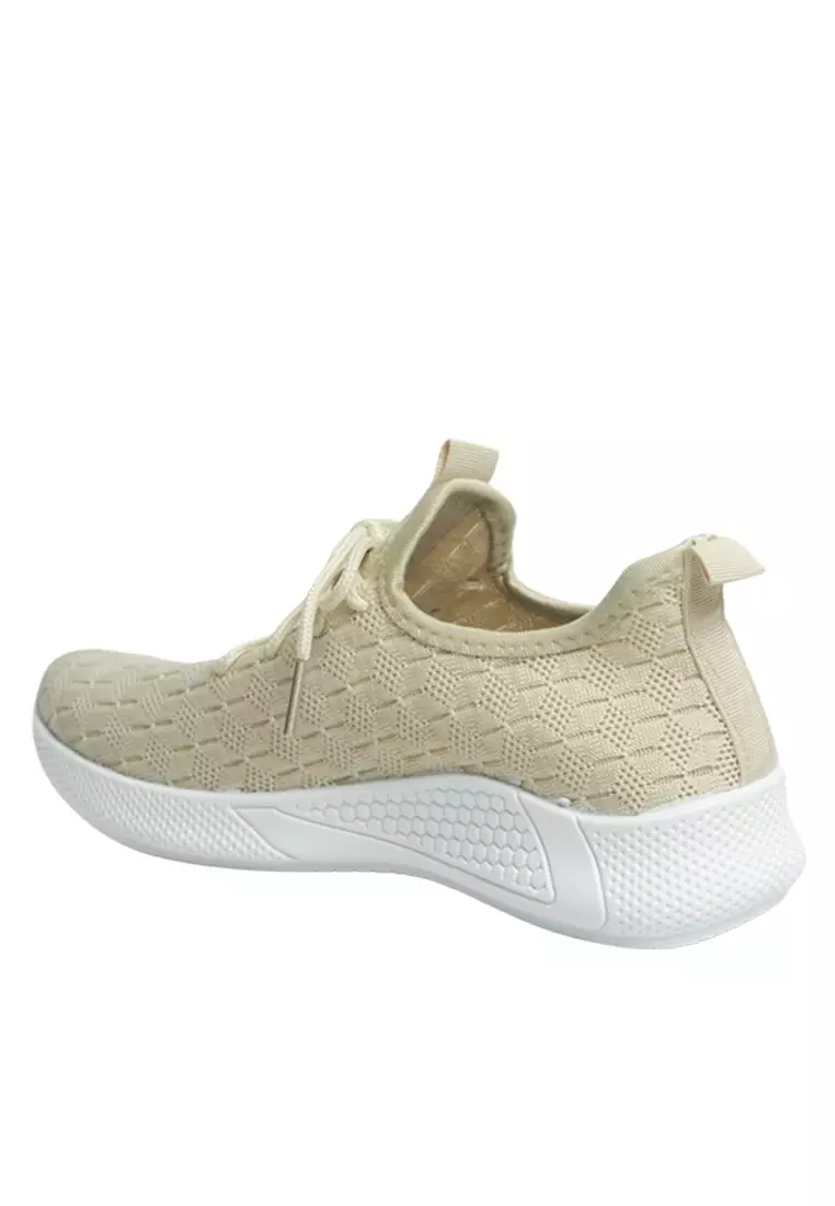 Dr. Kevin Sepatu Olahraga Sport Wanita Sneakers Flyknit Tali 589-063