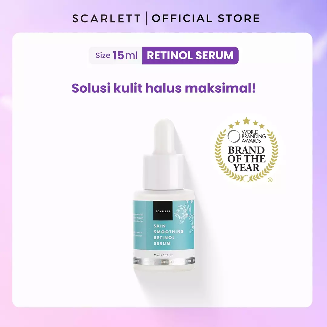 Scarlett Whitening Skin Smoothing Retinol Serum