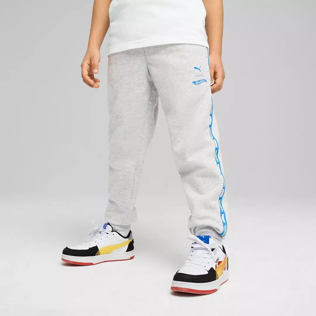 PUMA X HOT WHEELS Sweatpants 63007204 - Celana Anak (Abu-Abu)