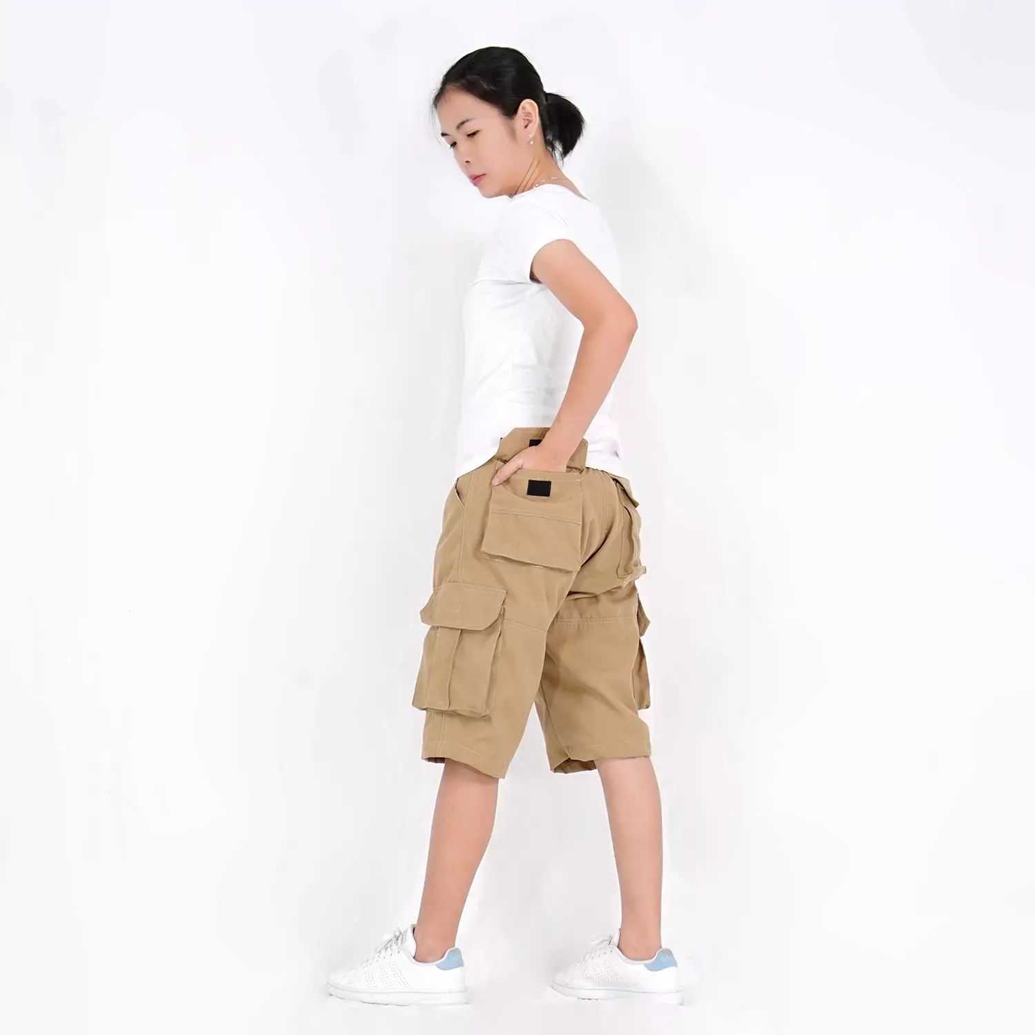 OKECHUKU Charley Celana Pendek Wanita Celana Santai Wanita Short Pants