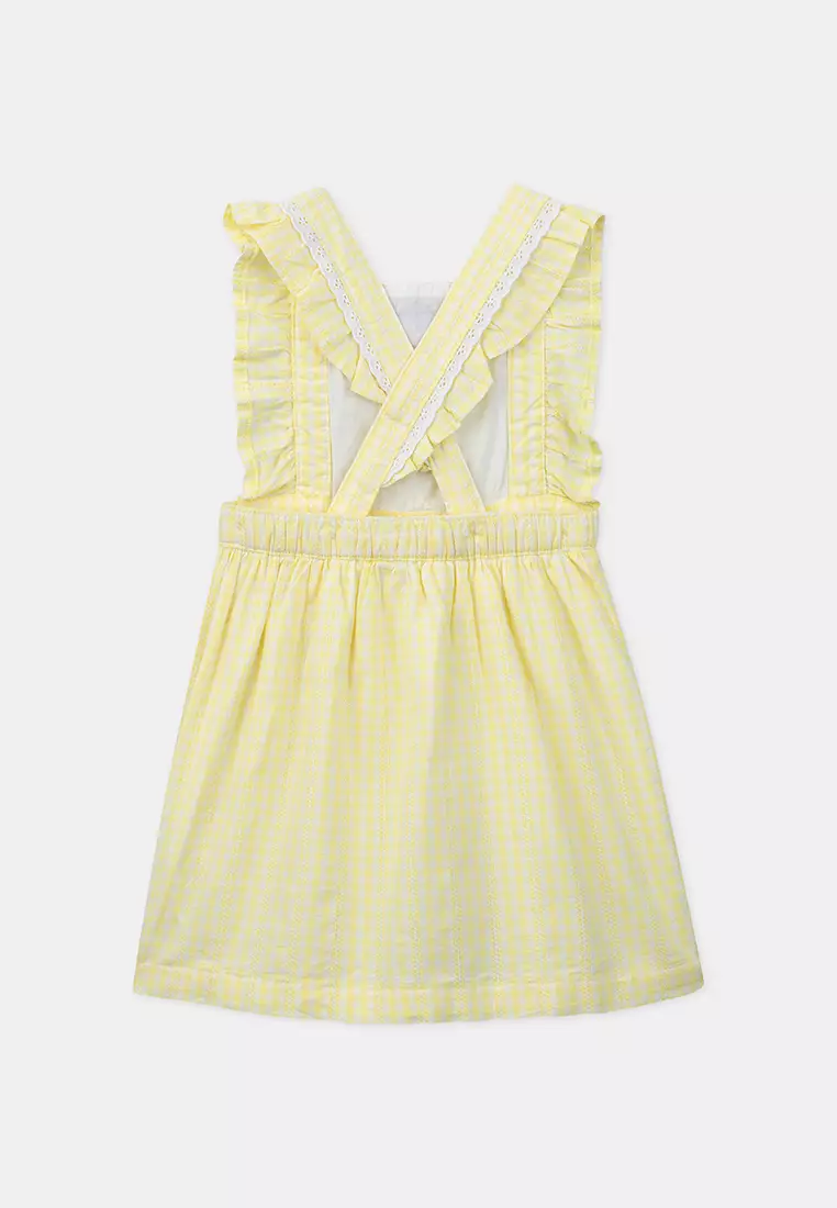 Yellow Gingham Dress