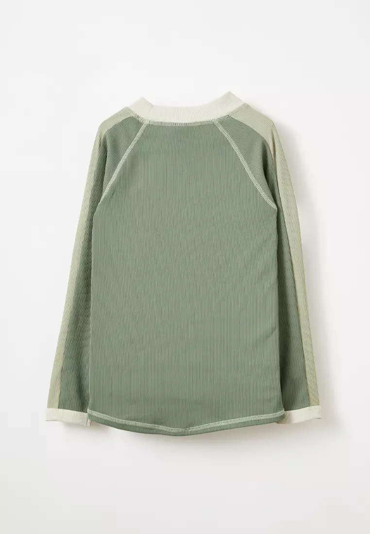 Flynn Long Sleeve Raglan Rash Vest