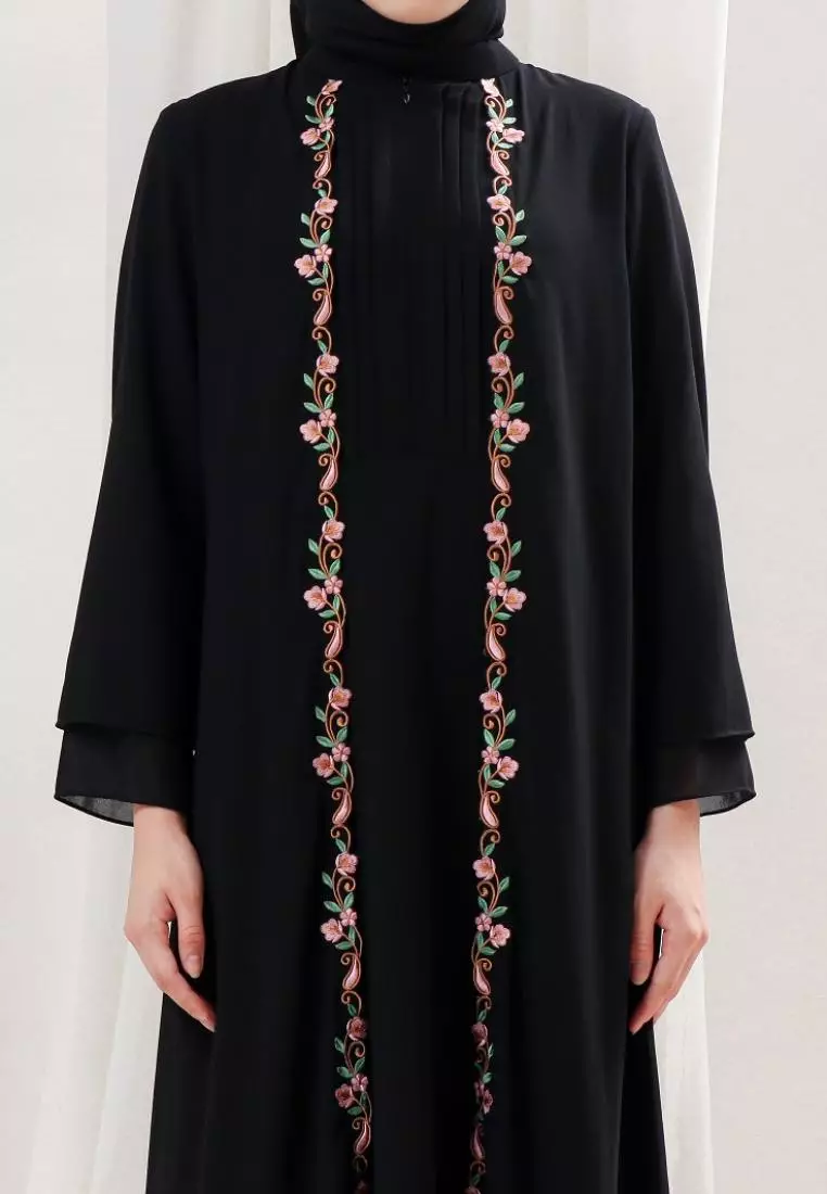 EPC Gamis Audrey - Black - Embroidery Collection