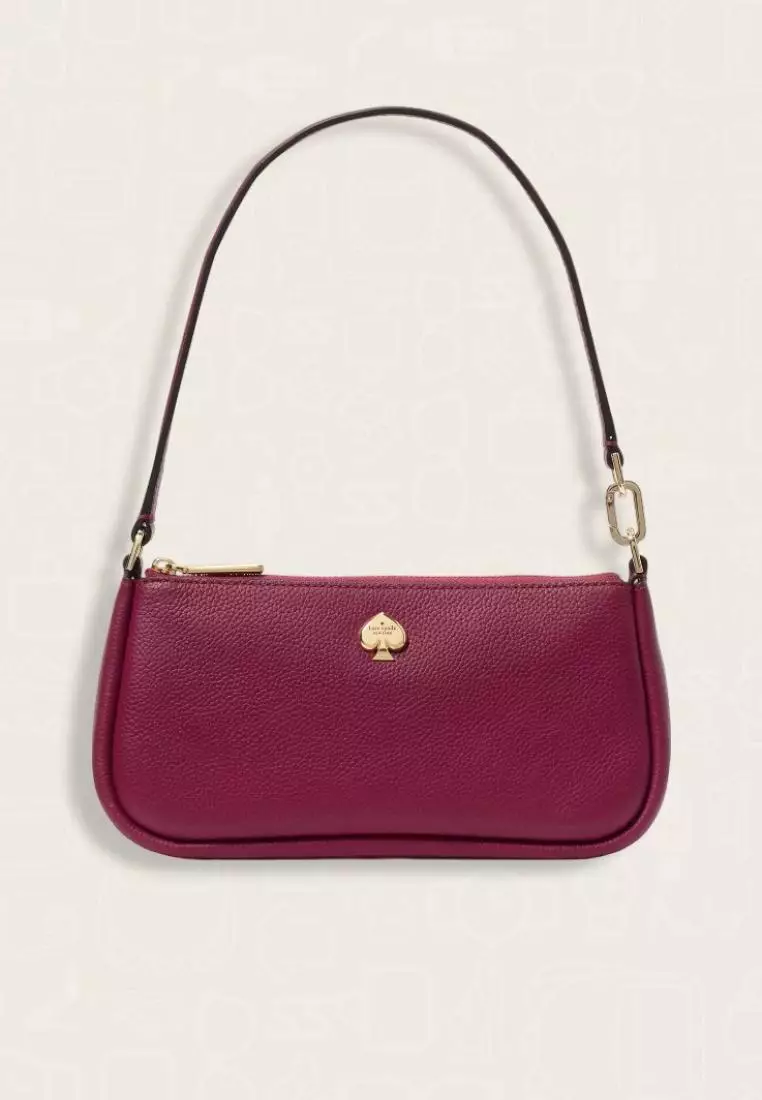 Kate Spade Kayla Convertible Wristlet Dark Raspberry
