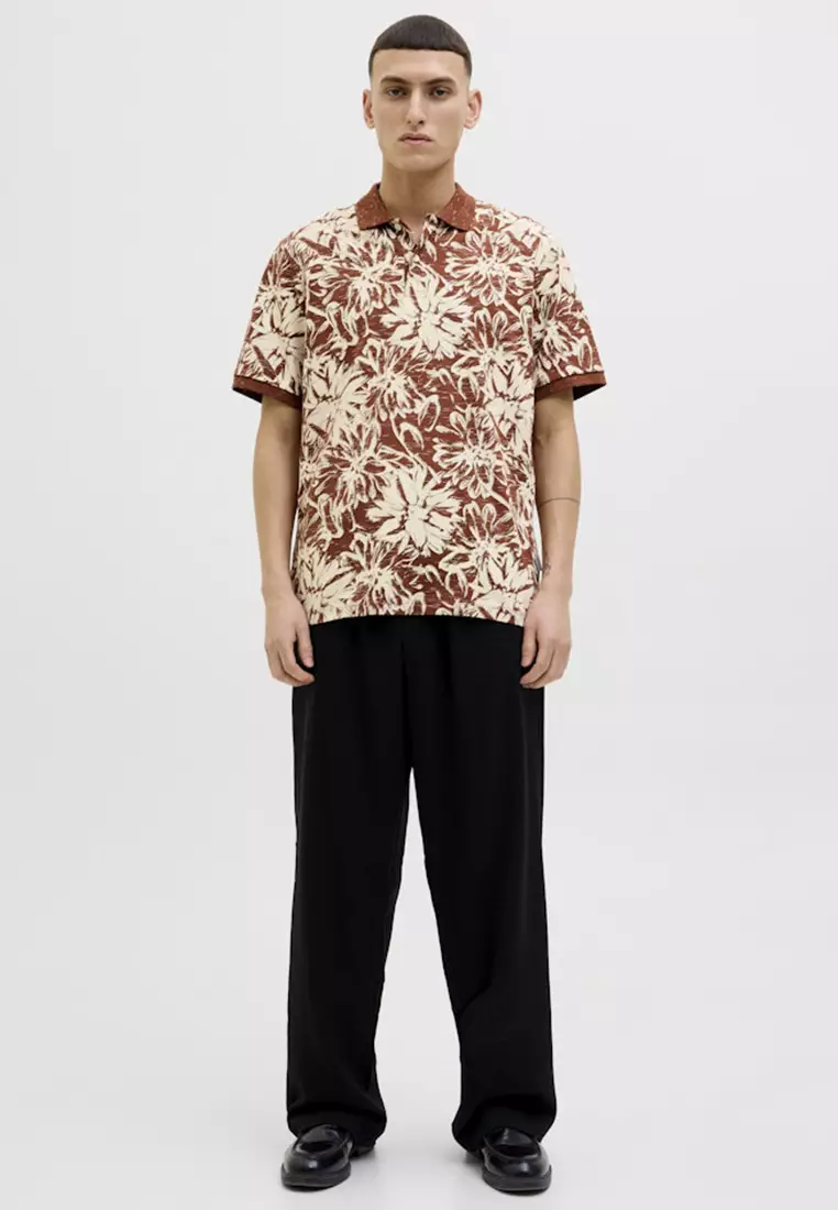 Split Polo Shirt