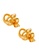 TOMEI gold TOMEI Simply Knot Earrings, Yellow Gold 916 (9Q-YG1270E-1C) (1.97g) 95CCFAC950CAFEGS_3