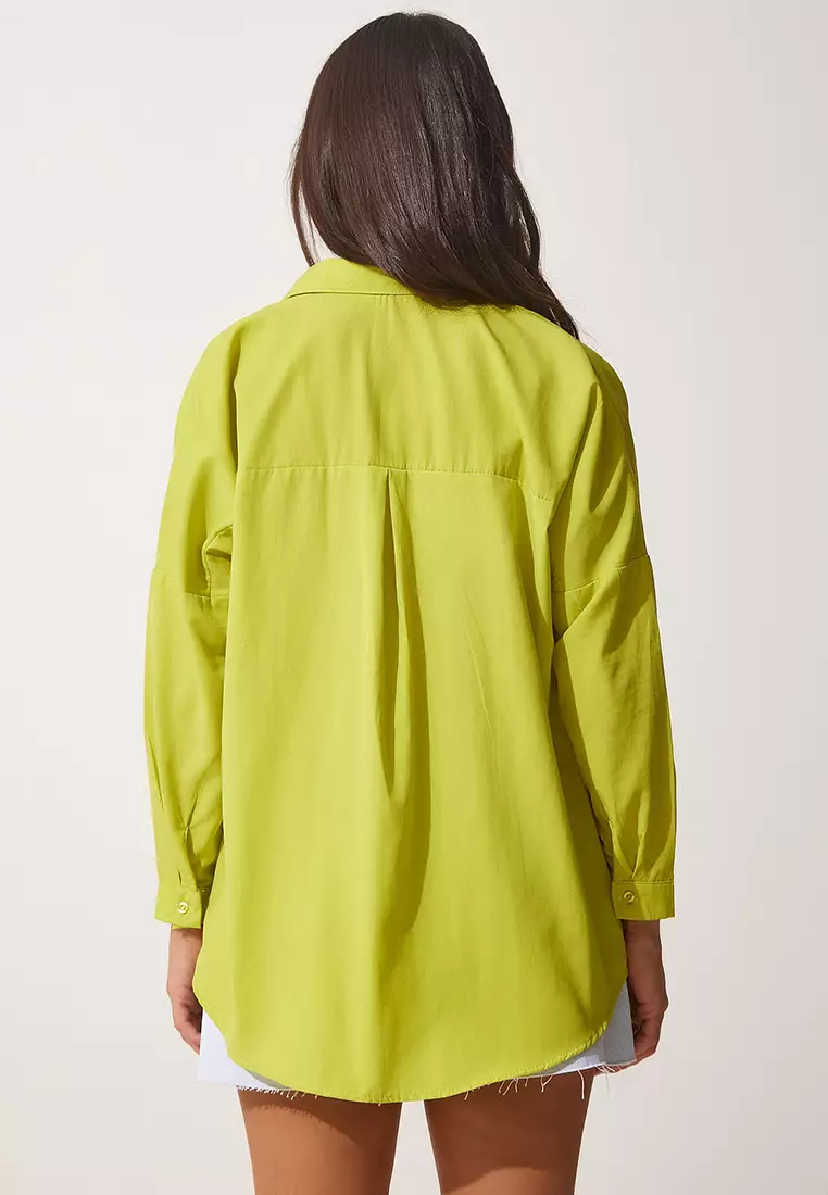 Oversize Long Basic Shirt