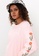 OBEY pink OP Flower Long Sleeve T-Shirt 3B757AA9B64A52GS_6