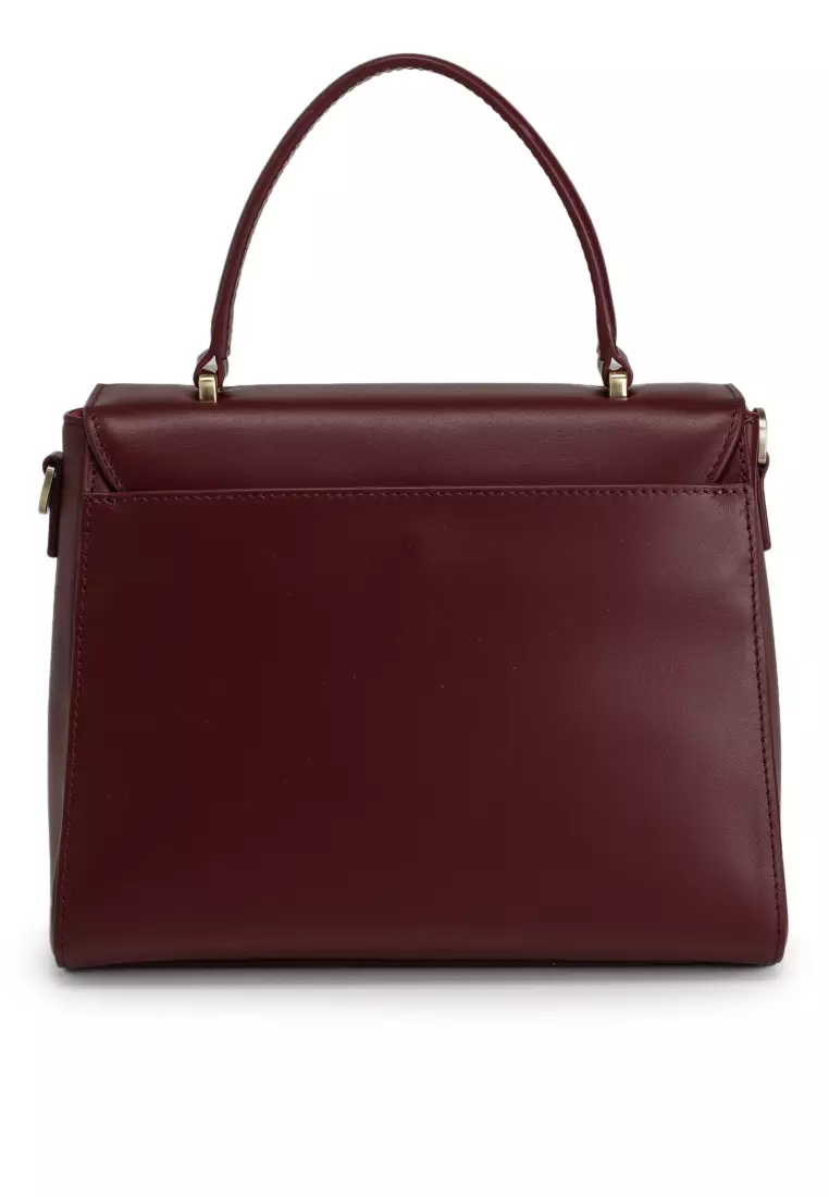 agnès b. Leather Top-Handle Bag 2025 | Buy agnès b. Online
