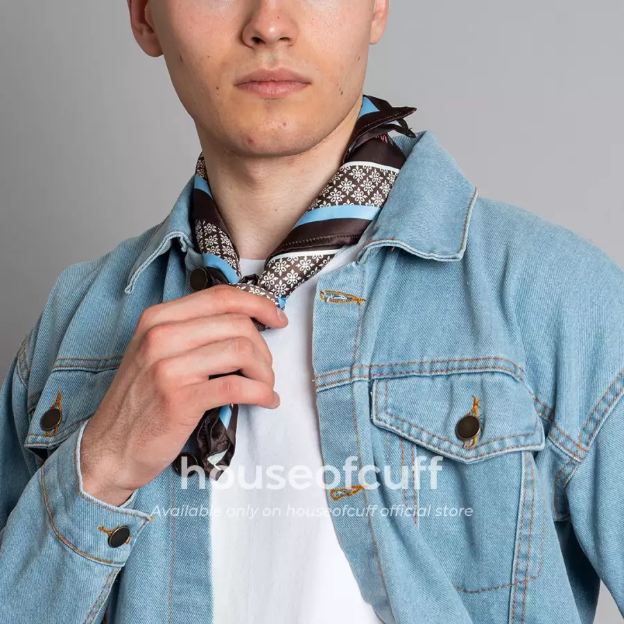 Houseofcuff Scarf Syal Bandana Leher Pria Formal X26