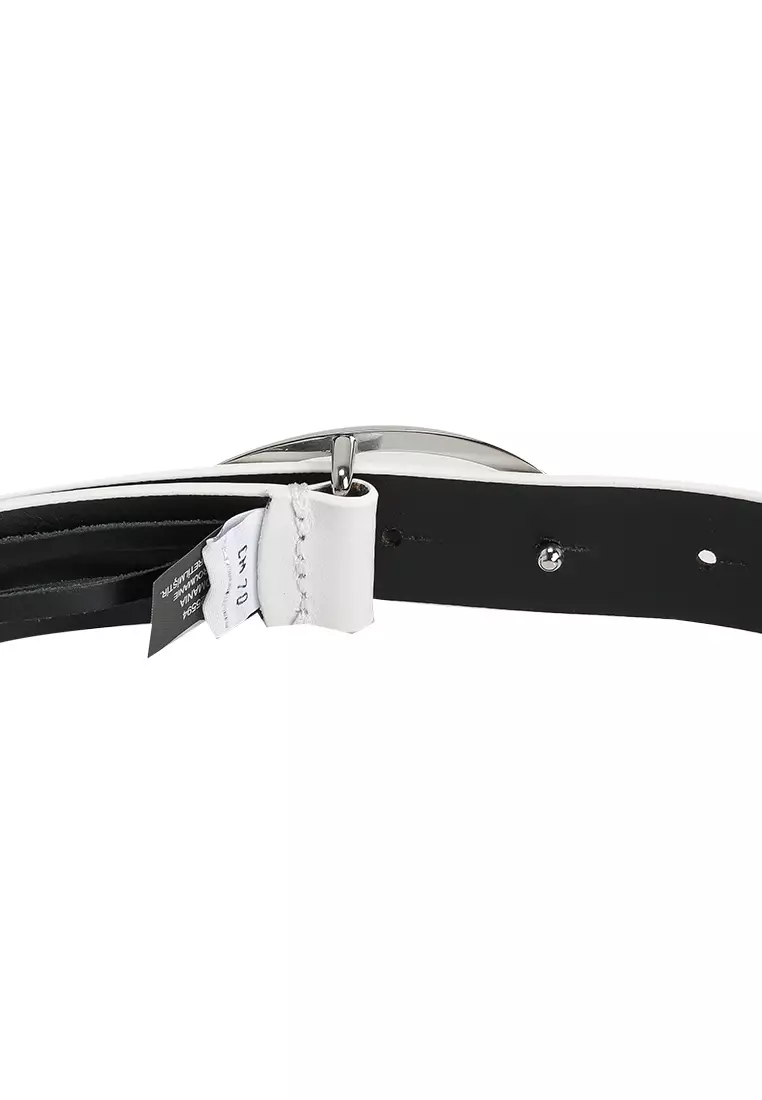 B-1DR Enamelled Buckle Belt 2.4cm