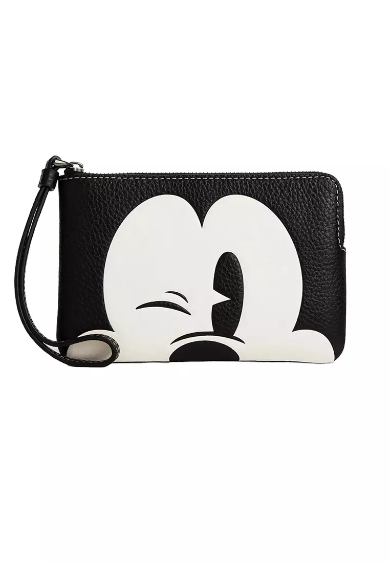 Mickey cheap coach wristlet