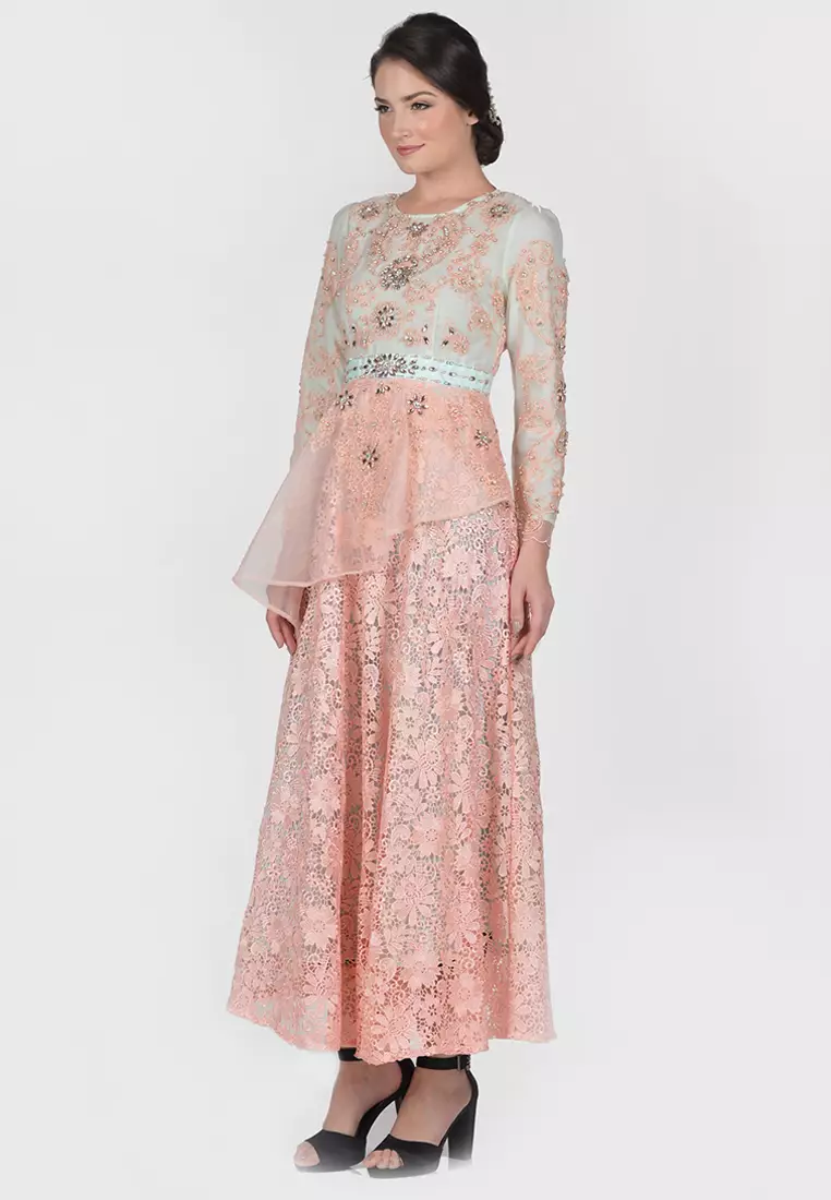 Bibiq Gamis Brokat Organza