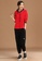 Its Me red Fashion Contrast Color Hooded Sweater 2D37AAA9192F61GS_5