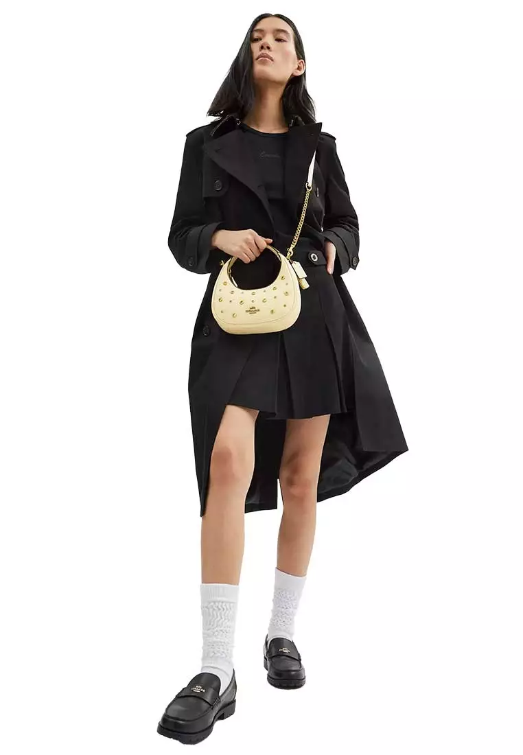 【COACH】カルメン ミニ クロスボディ ウィズ クリスタル CAK87 COACH Carmen Mini Crossbody Bag With Crystal Moonlight CAK87