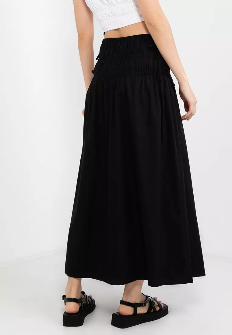 Buy Cotton On Daisy Shirred Maxi Skirt 2024 Online ZALORA