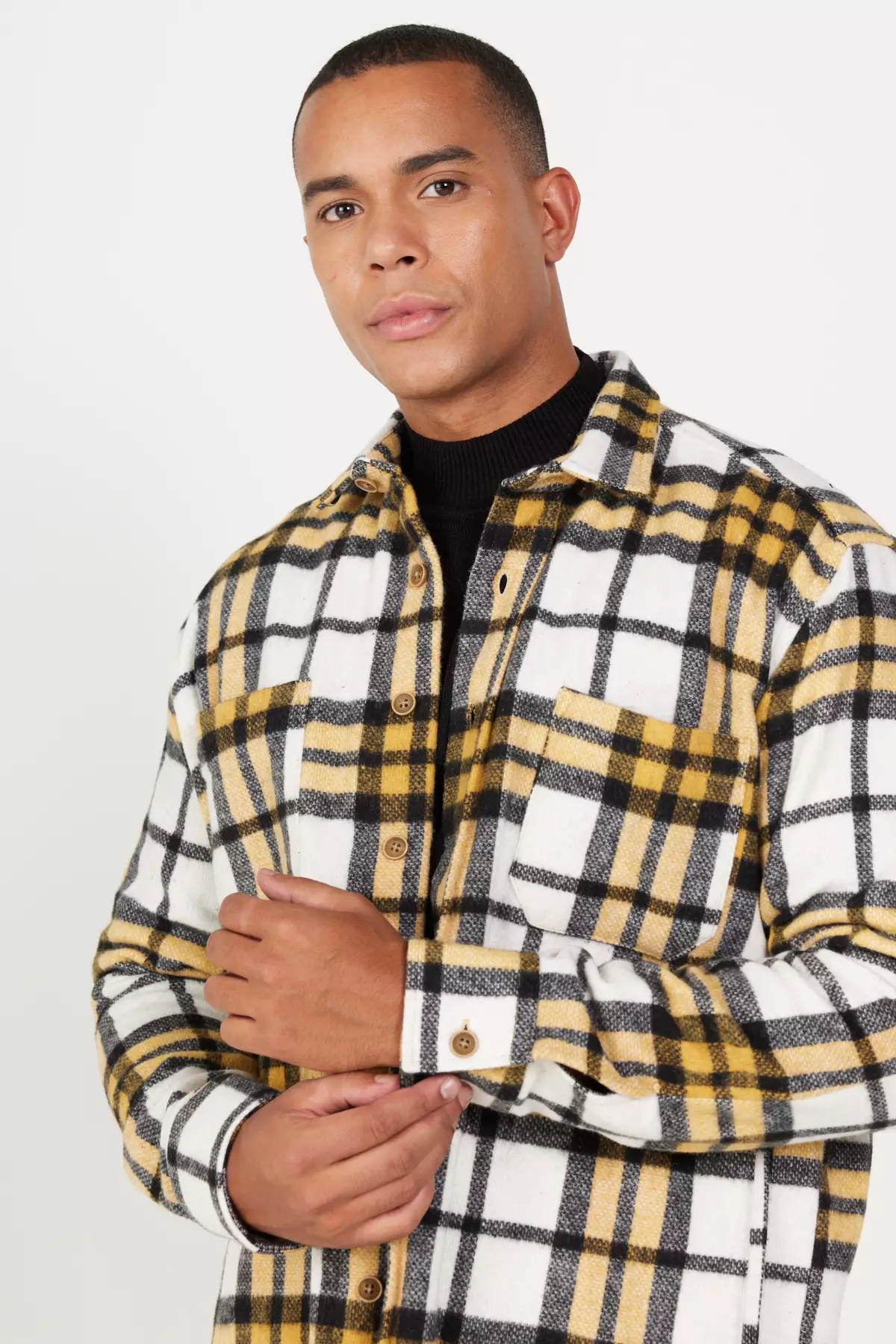 Plaid Patterned Lumberjack Shirt