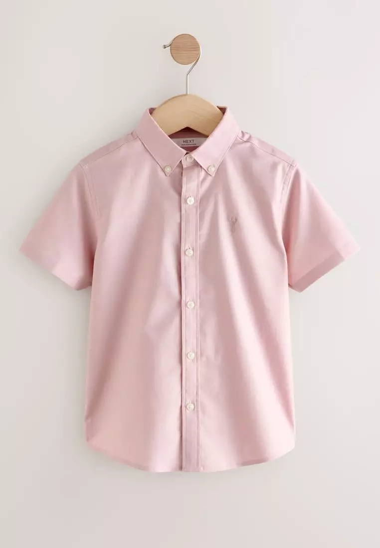 Short Sleeve Cotton Rich Oxford Shirt