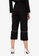 ZALORA WORK black Contrast Piping Detail Culottes 2CA6DAACE0A2AFGS_2