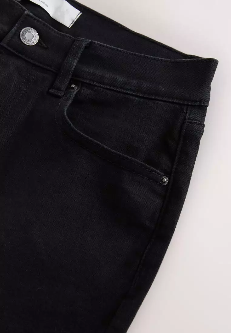 Mid Rise Stretch Skinny Jeans