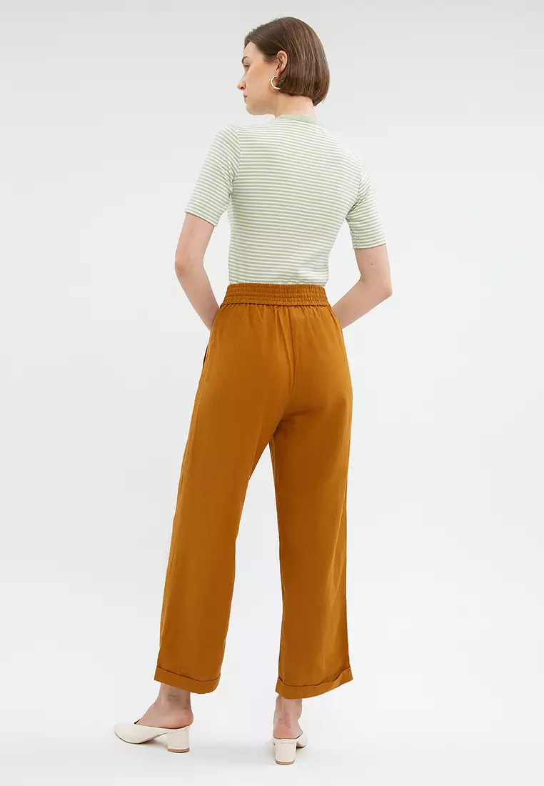 Minimal Lyda Pants Ice Ginger