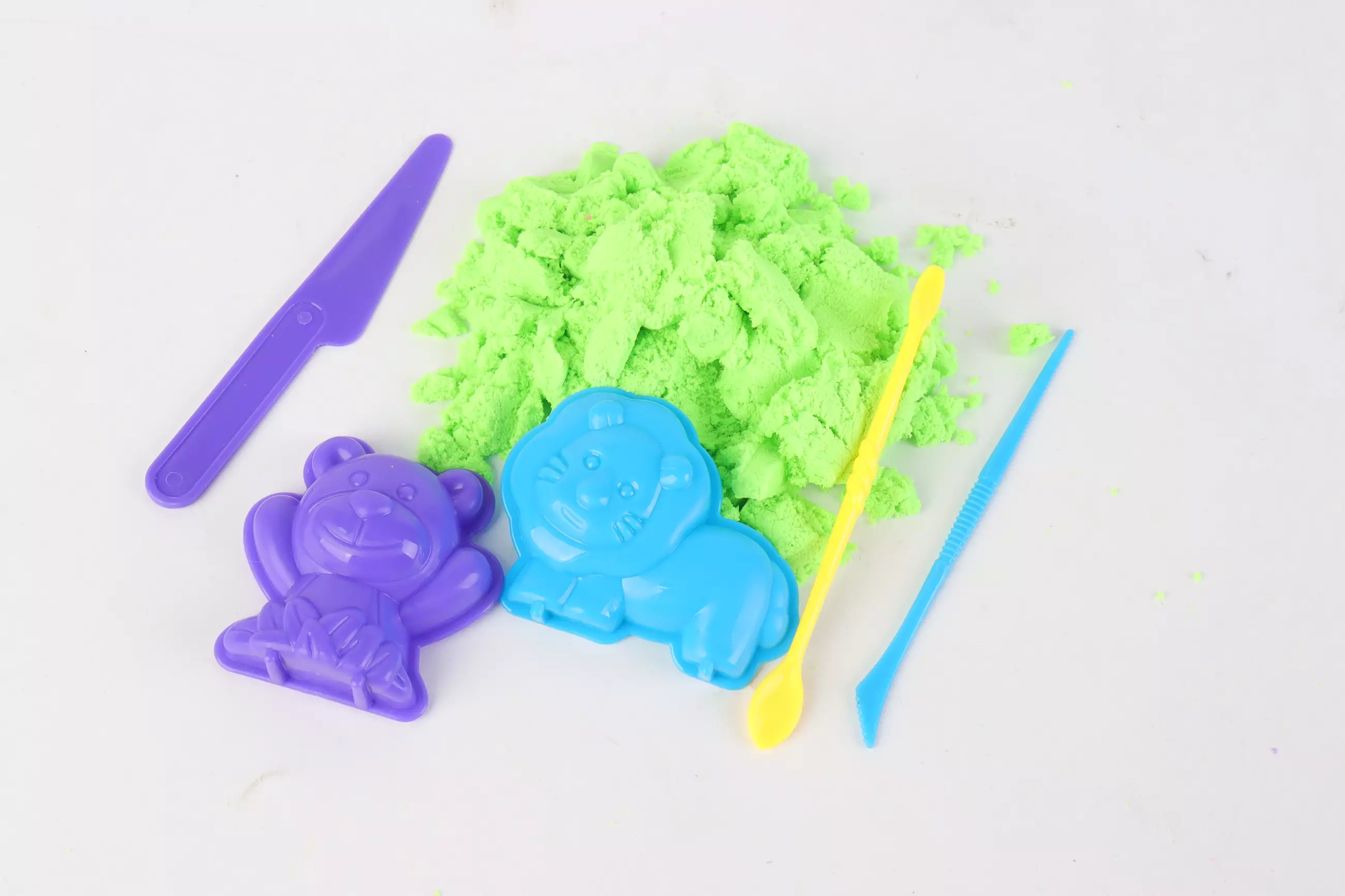 Okiedog Dynamic Sand Animal Set (80gr) - RANDOM Mainan Pasir Anak