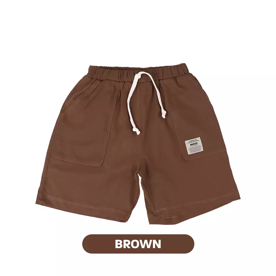Mooi Celana Pendek Anak Laki-Laki Rize Short Pants - Brown