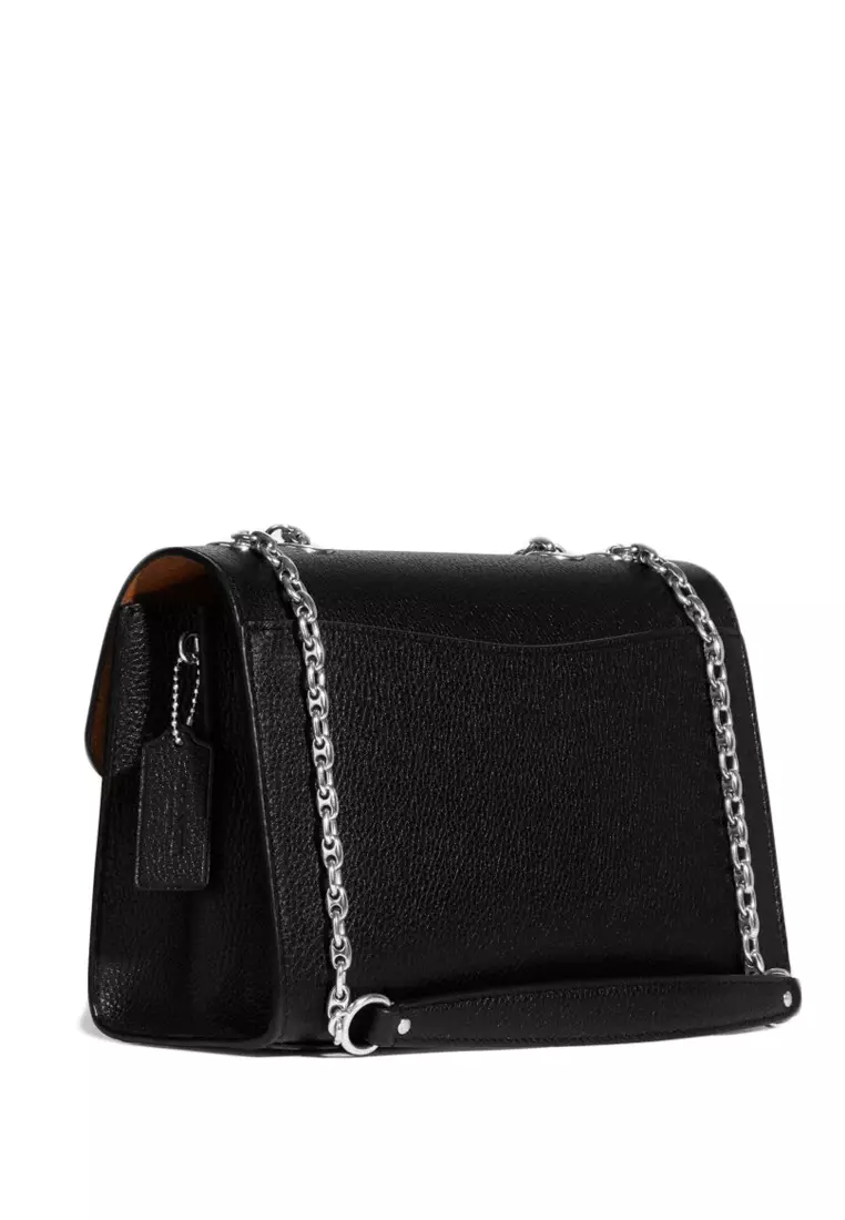 Buy Coach Coach Lane Shoulder Bag in Signature Canvas Black 2024