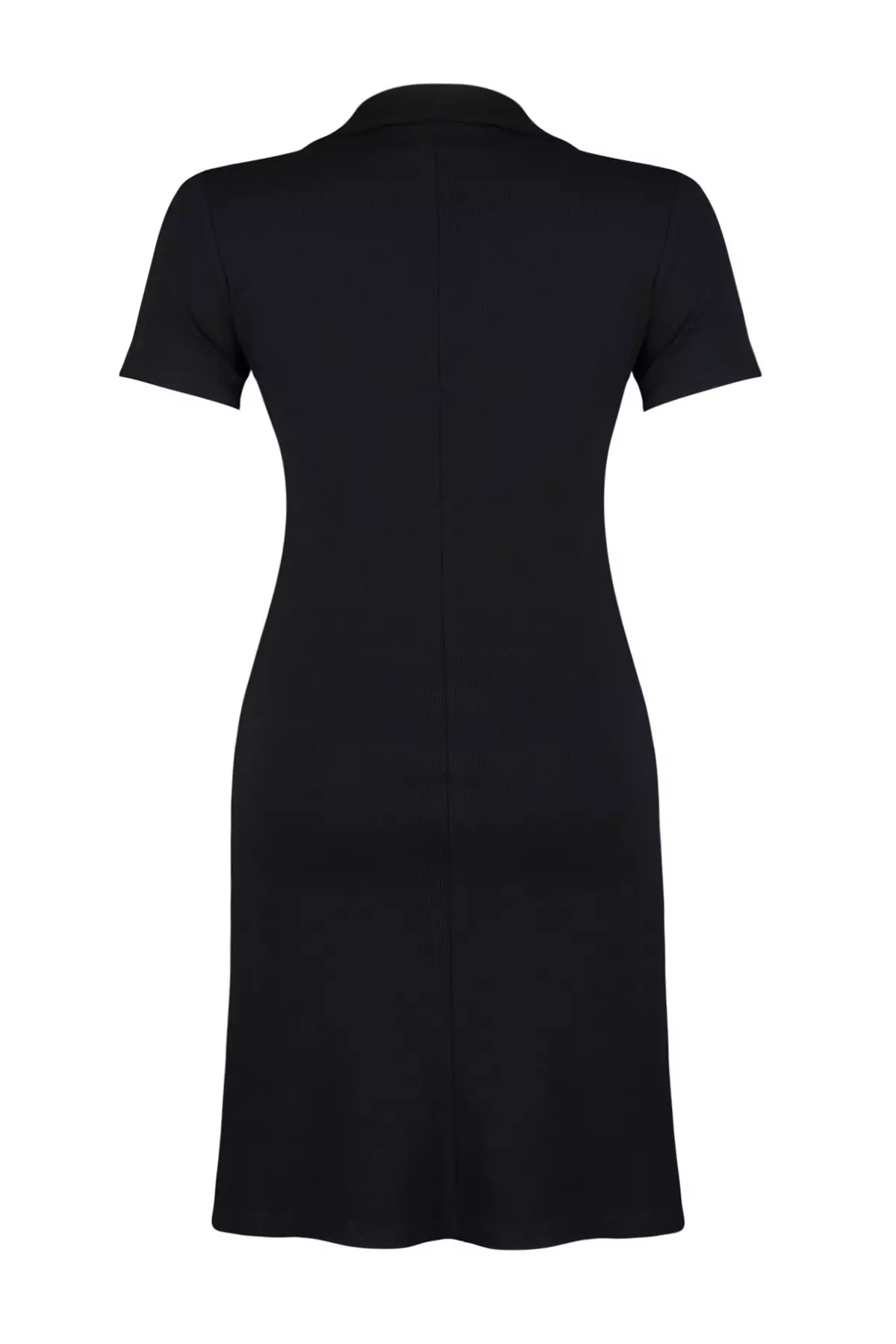 Plus Size Polo Neck Dress