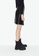 Sisley black Wrap mini skirt 861A2AAFBF004FGS_6
