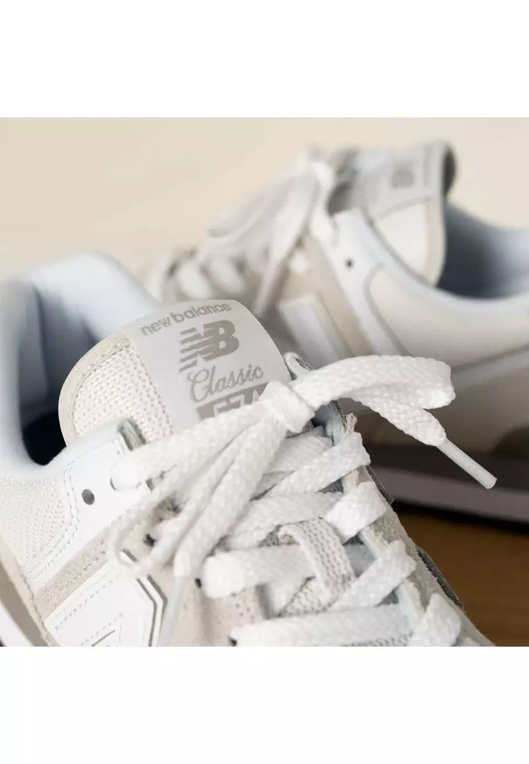 New Balance Womens 574 Core (Standard) - Nimbus Cloud