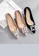 Twenty Eight Shoes 6.5CM Suede Fabric Mid Heel 208-51 ECCF1SHD687123GS_4