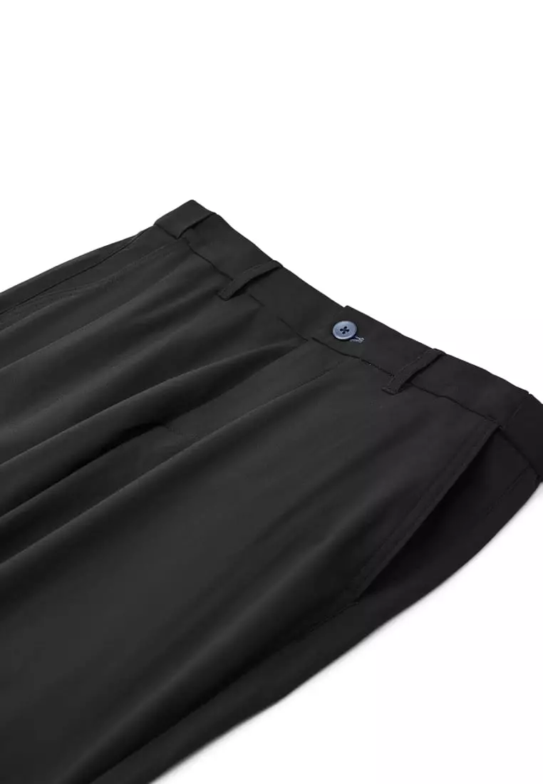 G2000 Effortless Motion Multi-Way Stretch Poly Knit Ottoman Slim Tapered Fit Casual Pants