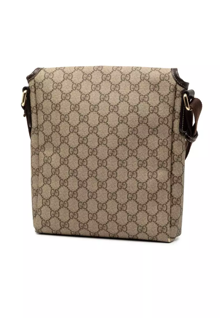 Pre-Loved Gucci Gg Supreme Crossbody