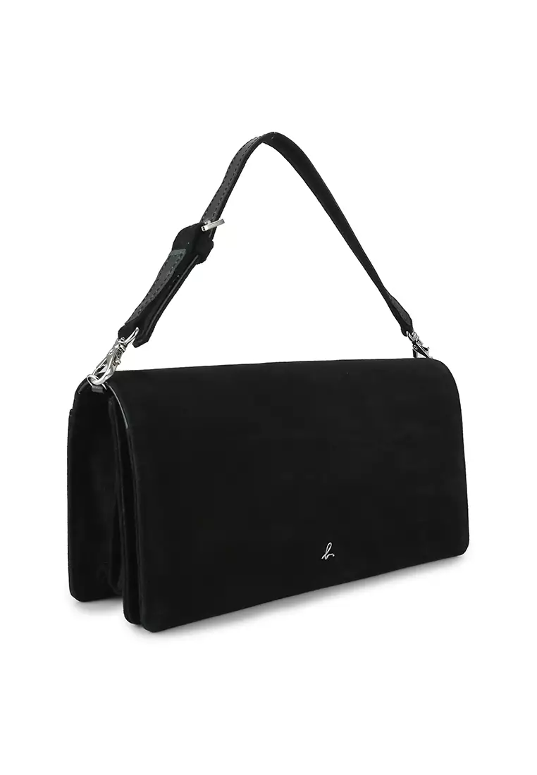 Jual agnès b. Leather Shoulder Bag Original 2024 | ZALORA Indonesia