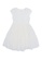 FOX Kids & Baby white Short Sleeve Tiered Jersey Dress F13A4KA0C1547AGS_1