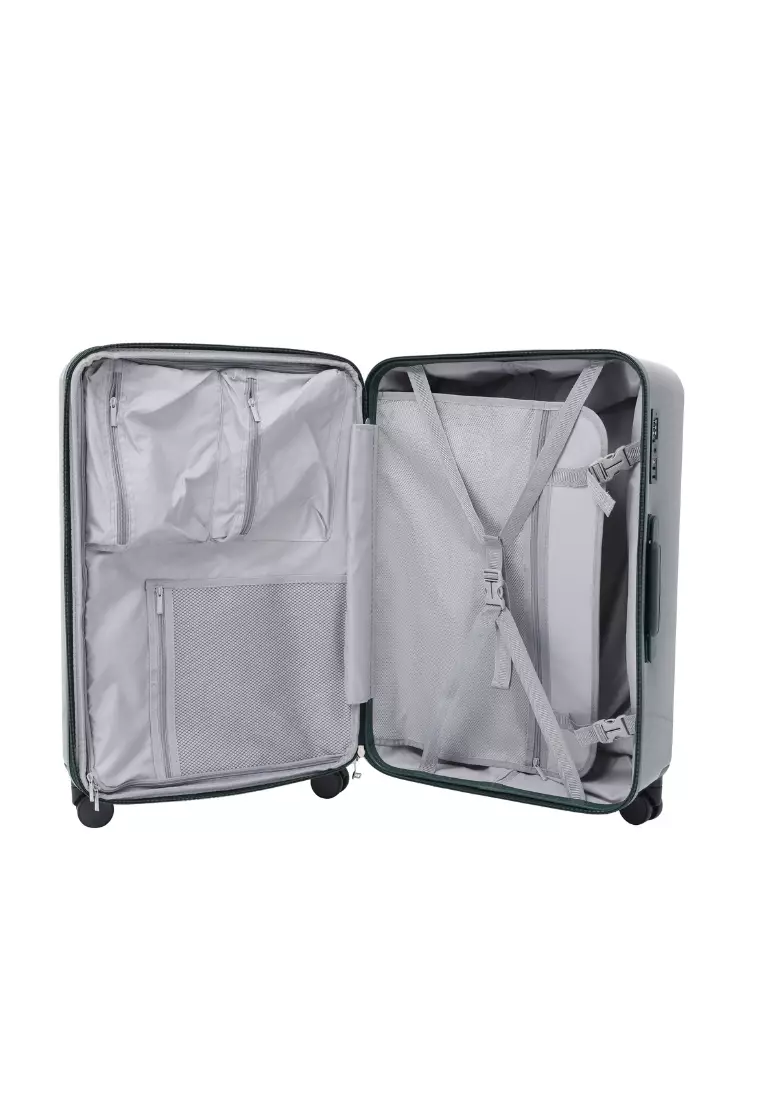 VL 24" Medium Hard Case Luggage in Navy Blue