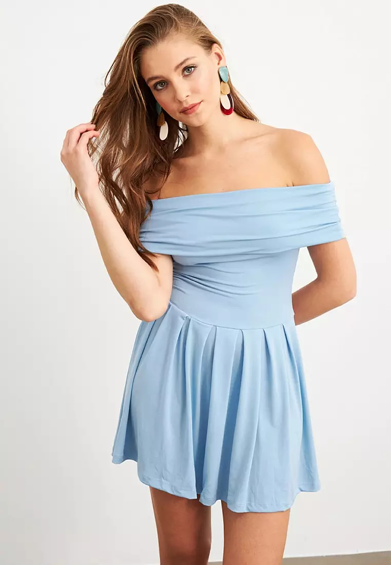Madonna Collar Mini Dress