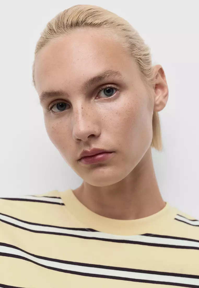 Striped Cotton T-Shirt
