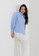 Hardware blue HARDWARE TOP SHIRT PUFF SLEEVE WITH POCKET 258E9AA2977331GS_3