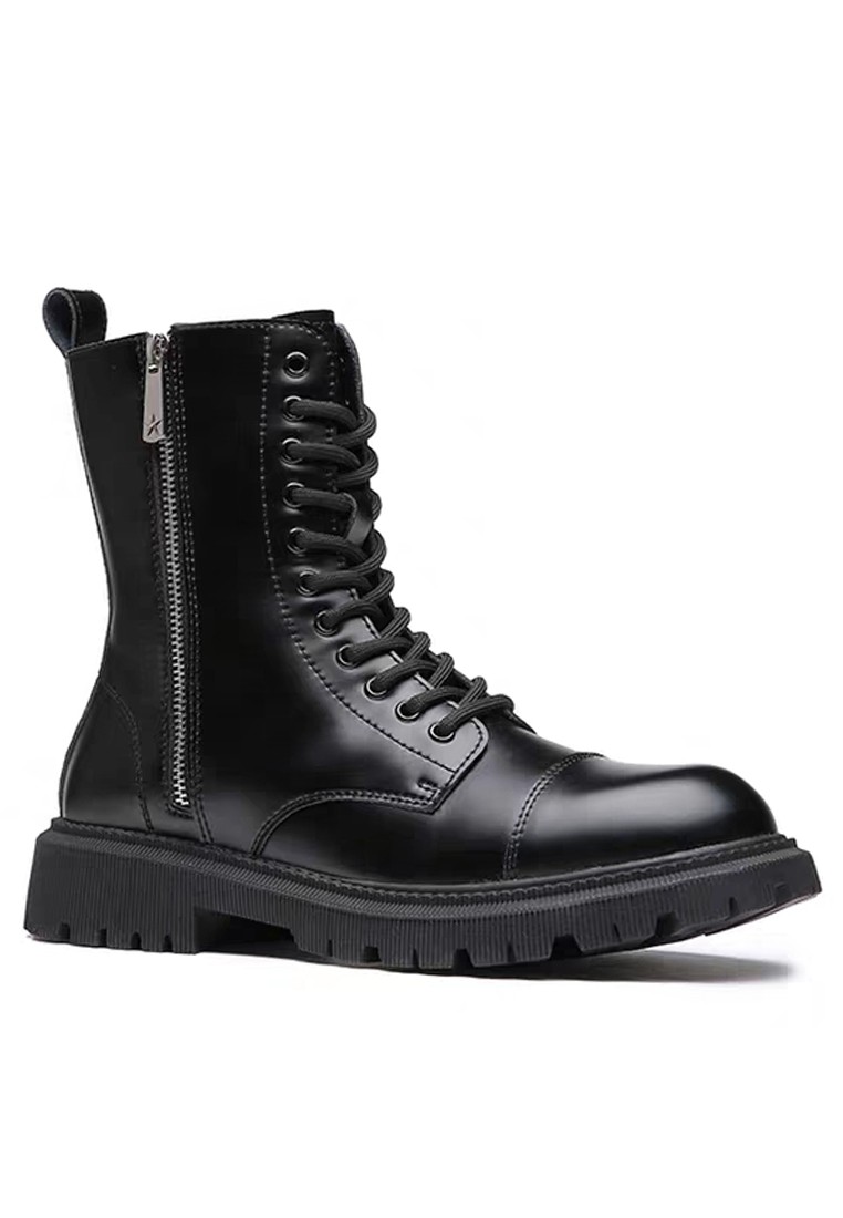 Platform Leather Martin Boot 20652