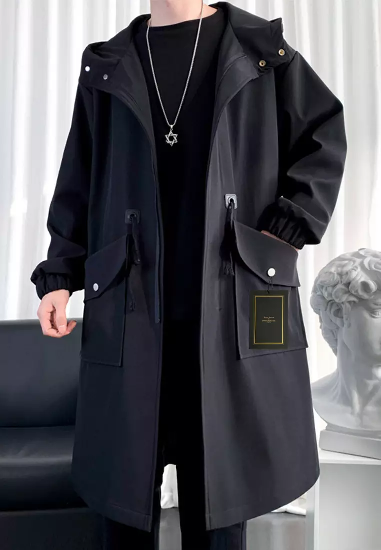 Twenty Eight Shoes Fashionable Mid-Length Hooded Jacket with