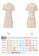 OUNIXUE beige National Style Improved Waist Cheongsam Skirt 66AC7AAACF360BGS_8