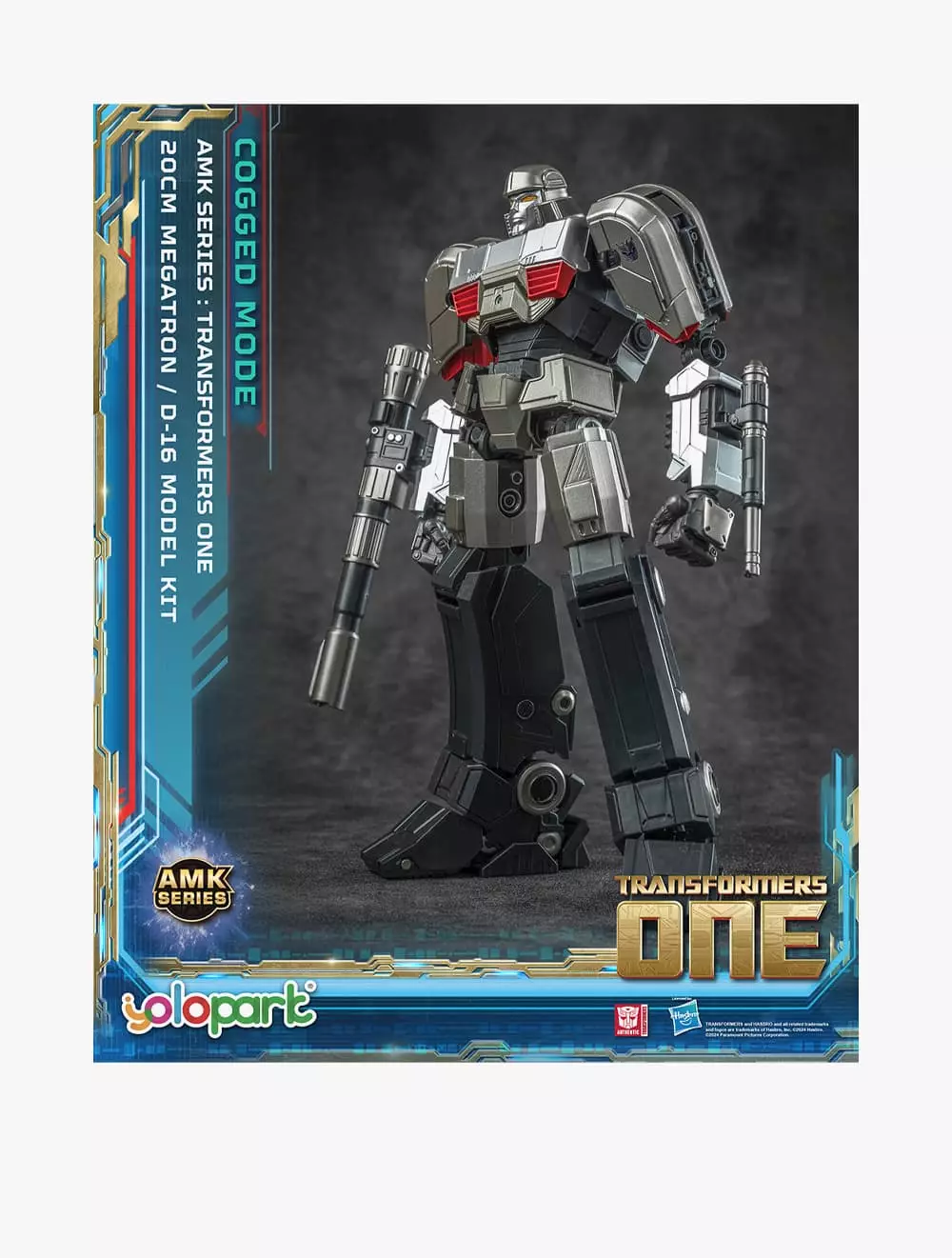 Yolopark TRA MV8 AMK : Series D-16 Model Kit Cogged Mode - YOLAMKM8MG