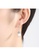 Rouse silver S925 Retro Geometric Stud Earrings 69FCCACA4DA10CGS_2