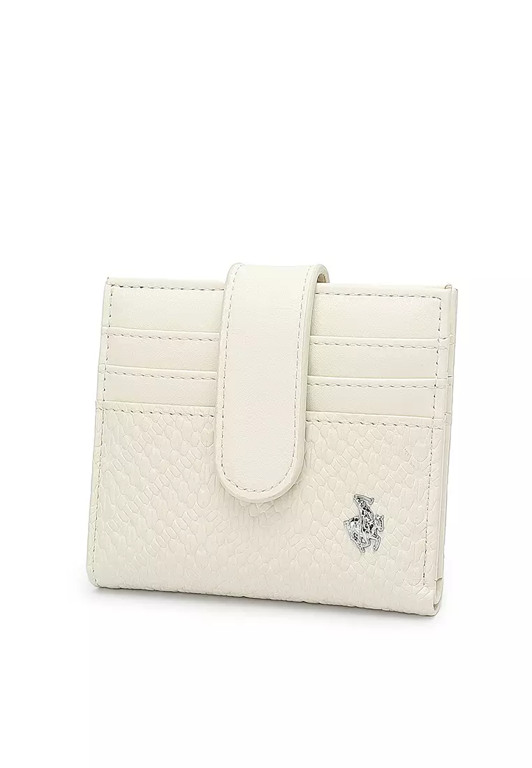 Women's Short Purse / Card Holder - White