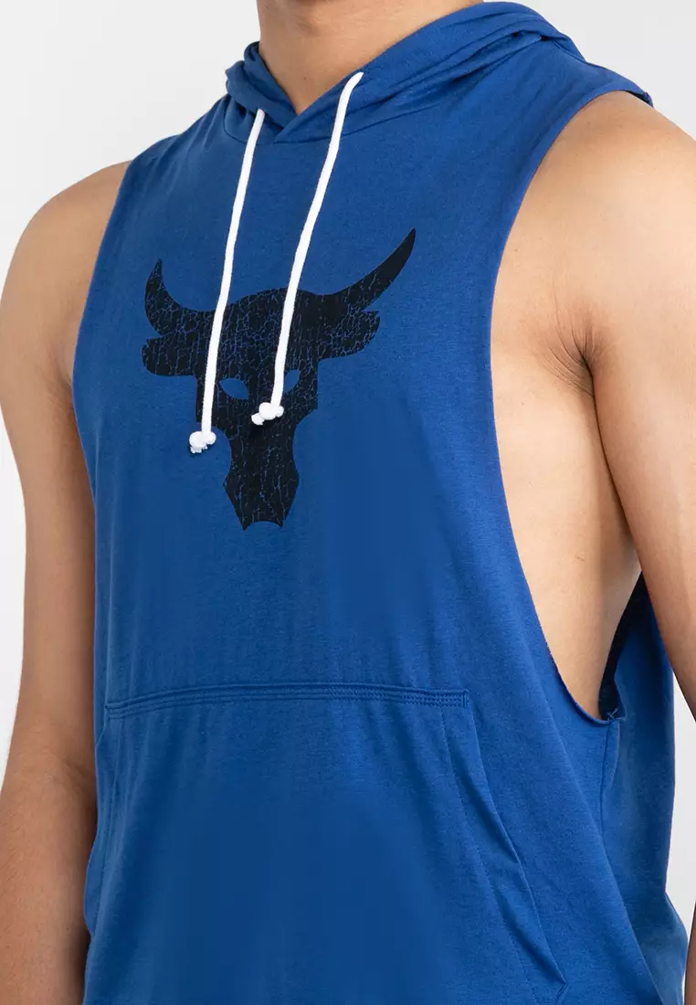 The rock tank top hoodie sales