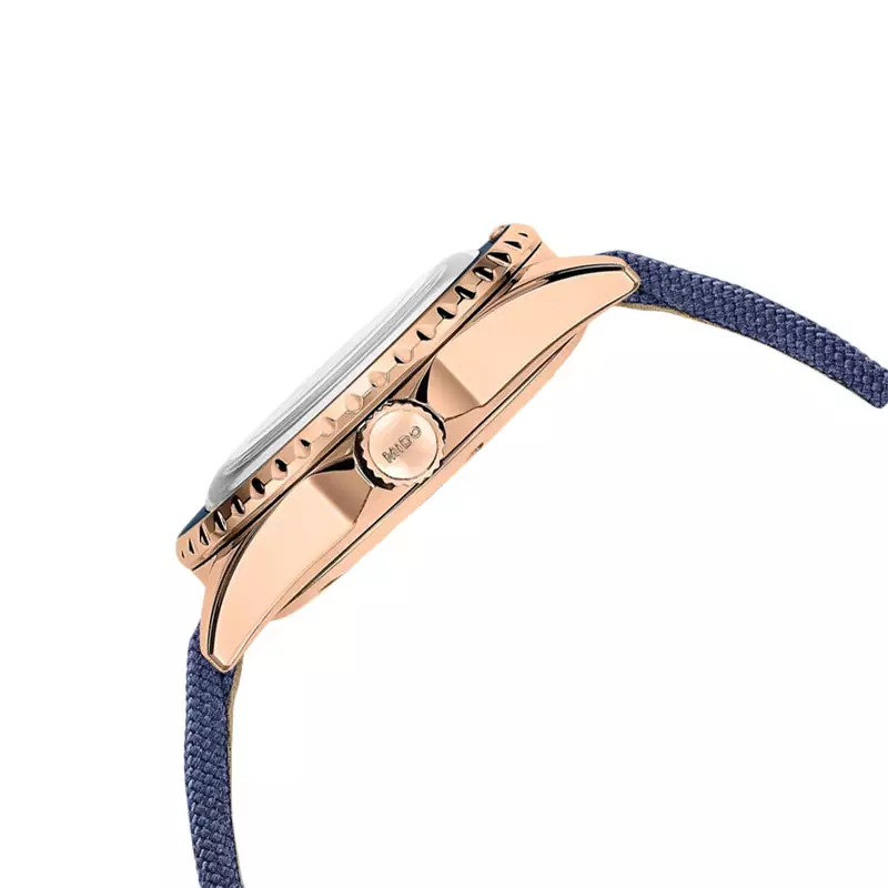 Jam Tangan Pria MIDO Ocean Star M026.830.38.041.00 Automatic Blue Dial Blue Fabric Strap